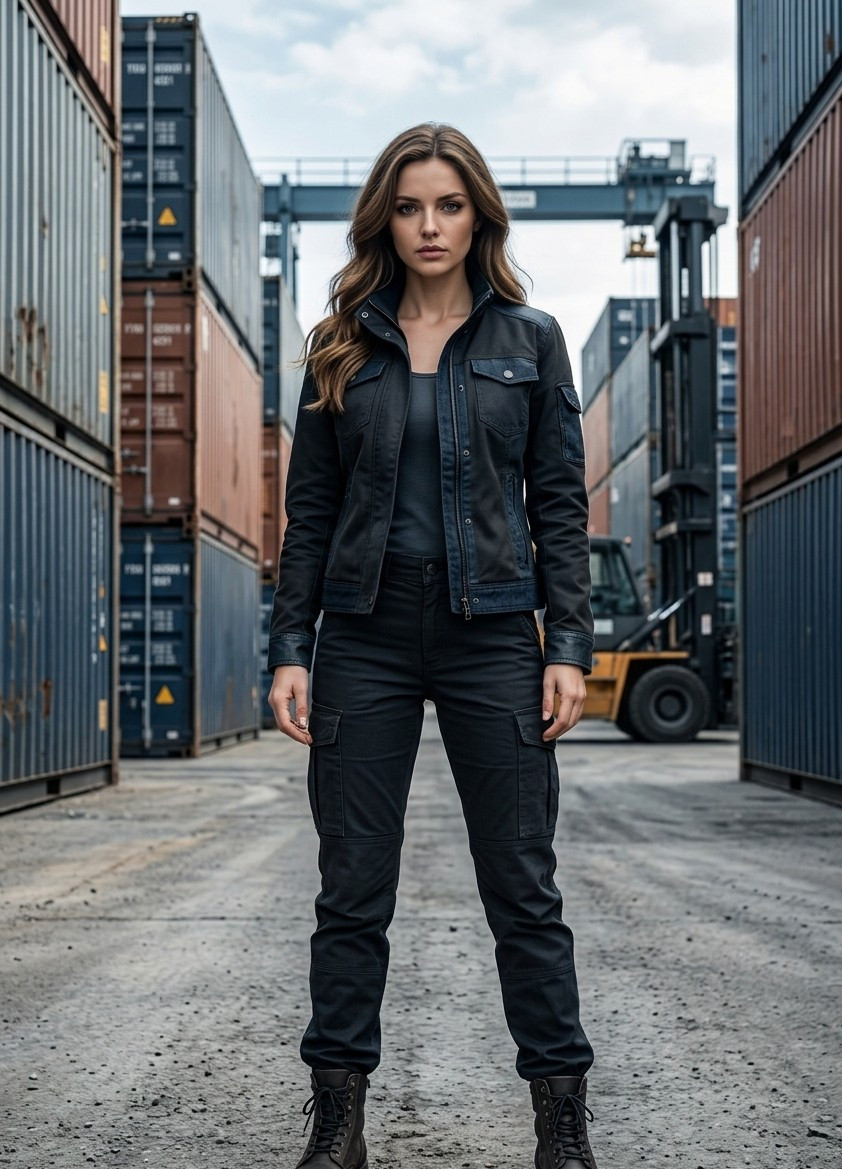 Industrial Urban — Shipping Container Yard (Female)