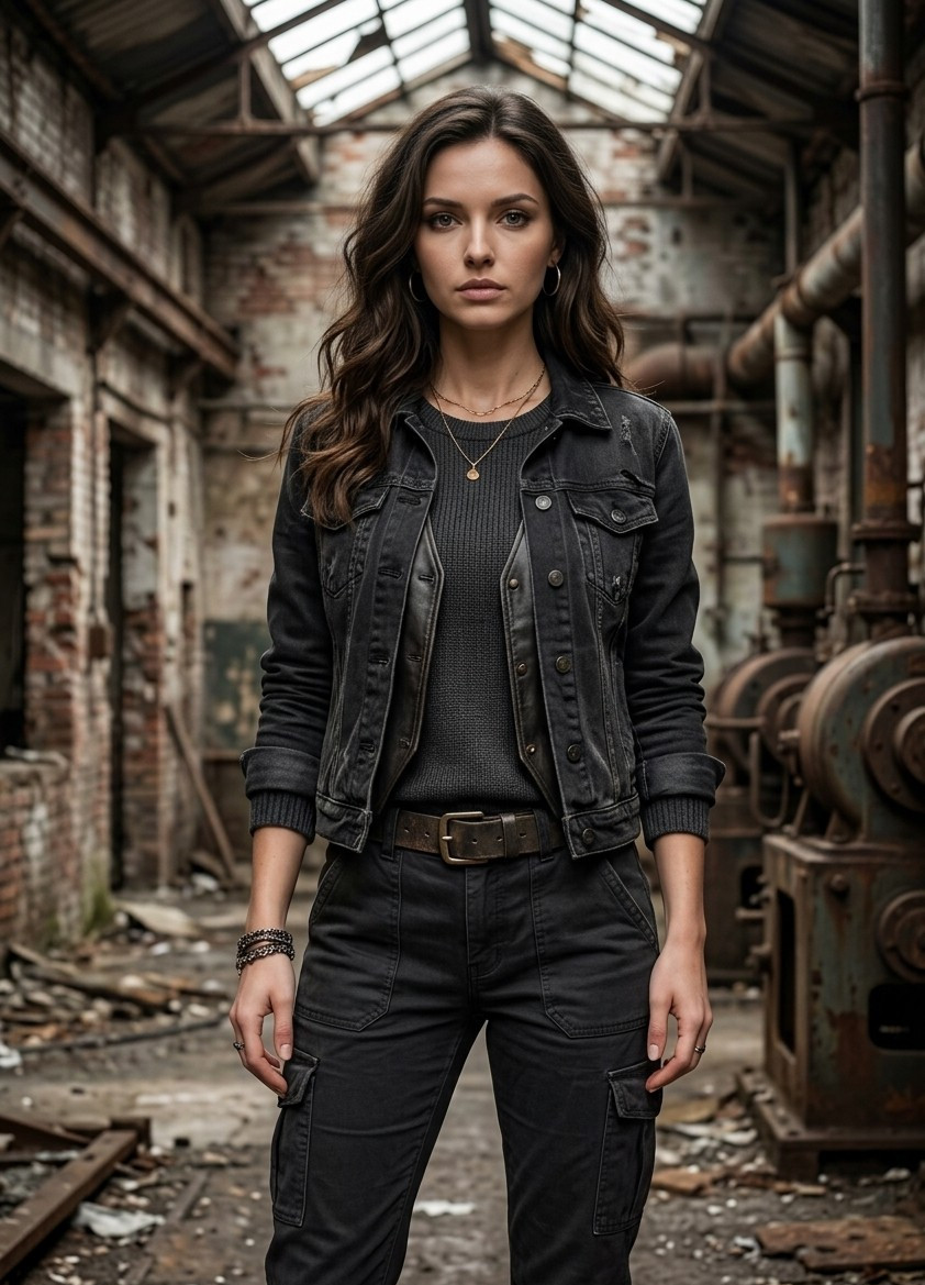 Industrial Urban — Abandoned Industrial Site (Female)