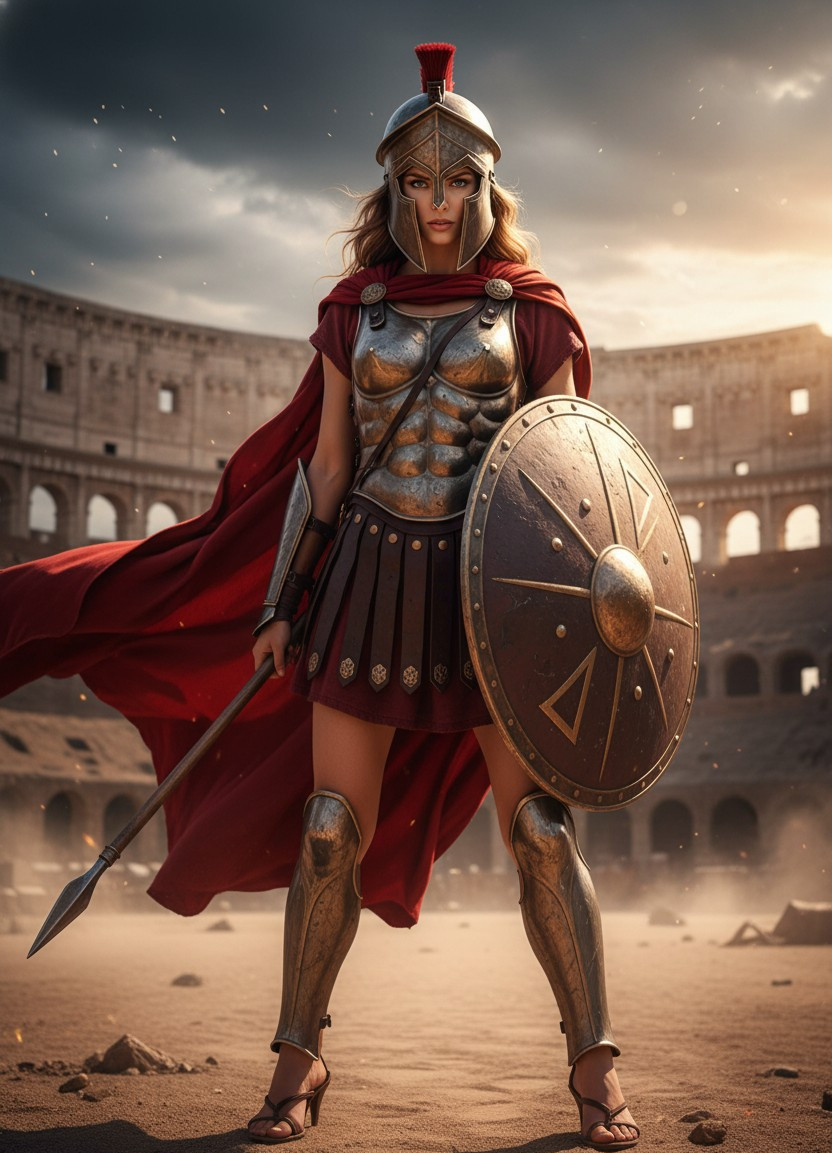 Warrior & Epic — Spartan Gladiator (Female)