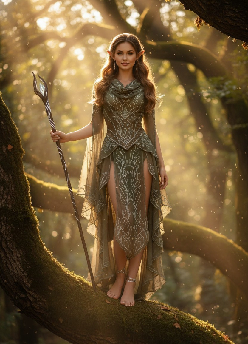Mystical Forest — Woodland Elf (Female)
