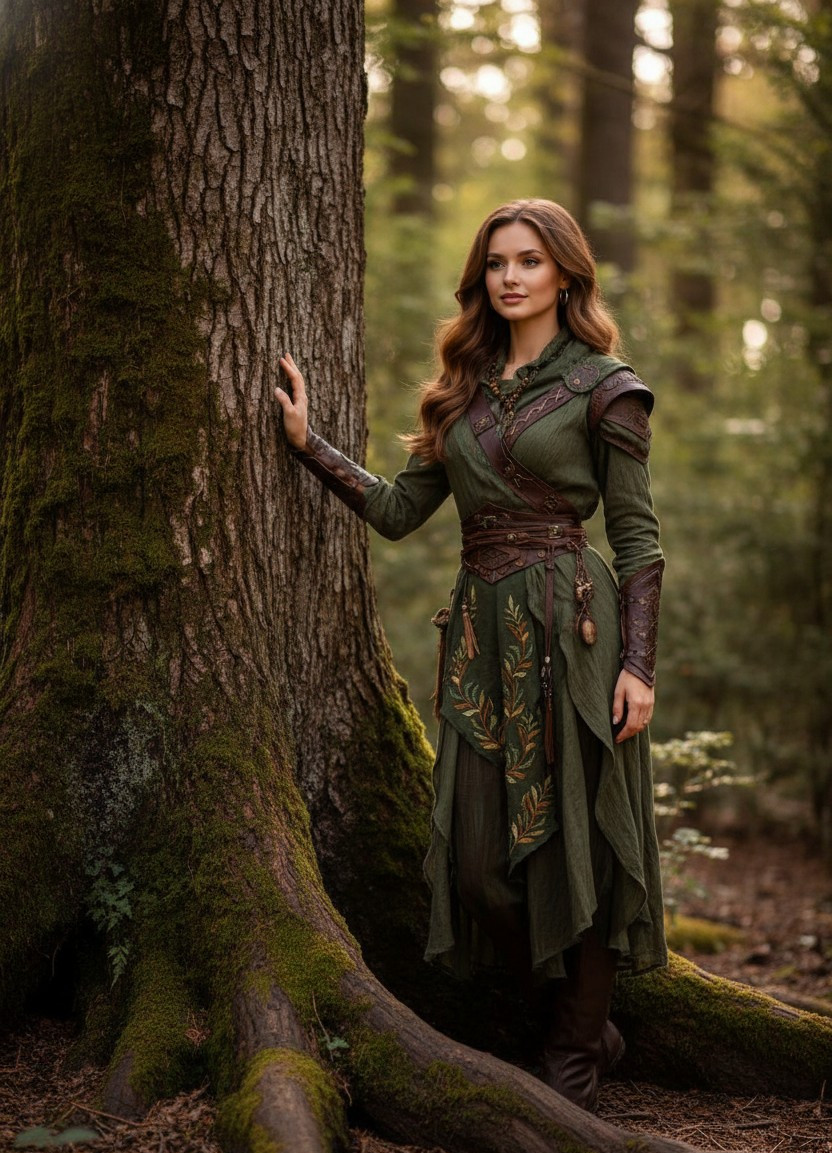 Mystical Forest — Ancient Tree Guardian (Female)