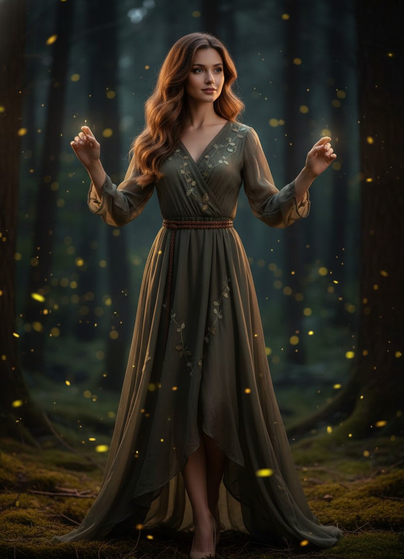 Mystical Forest — Forest Firefly Night (Female)