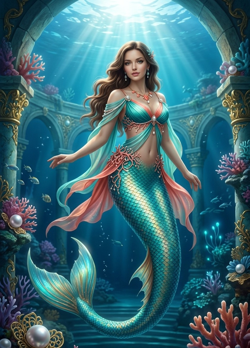 Underwater Fantasy — Mermaid Kingdom (Female)