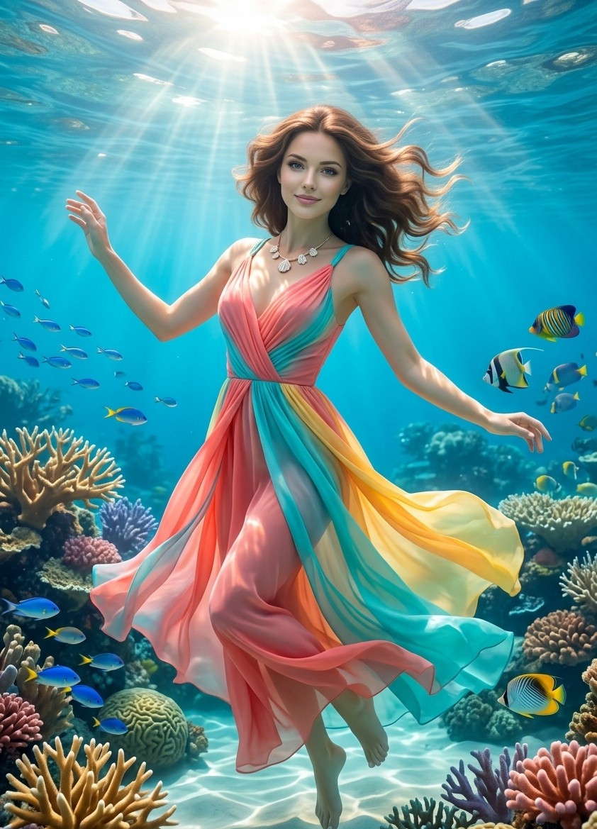Underwater Fantasy — Coral Reef Dreamer (Female)