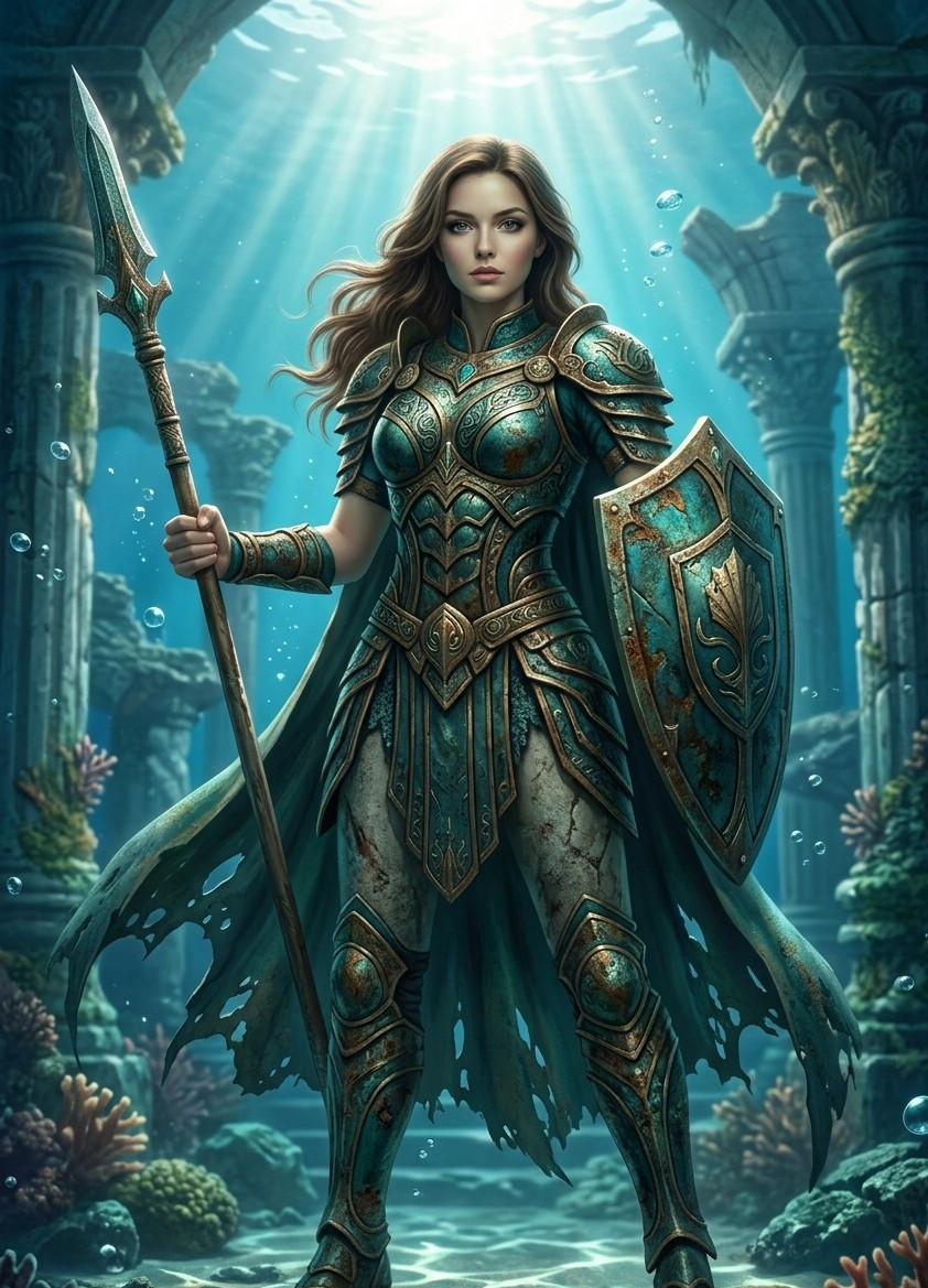 Underwater Fantasy — Sunken Empire Guardian (Female)