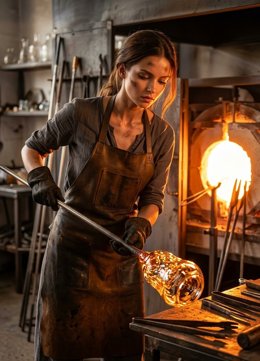 Artisan & Craft — Glassblower Artist (Female)