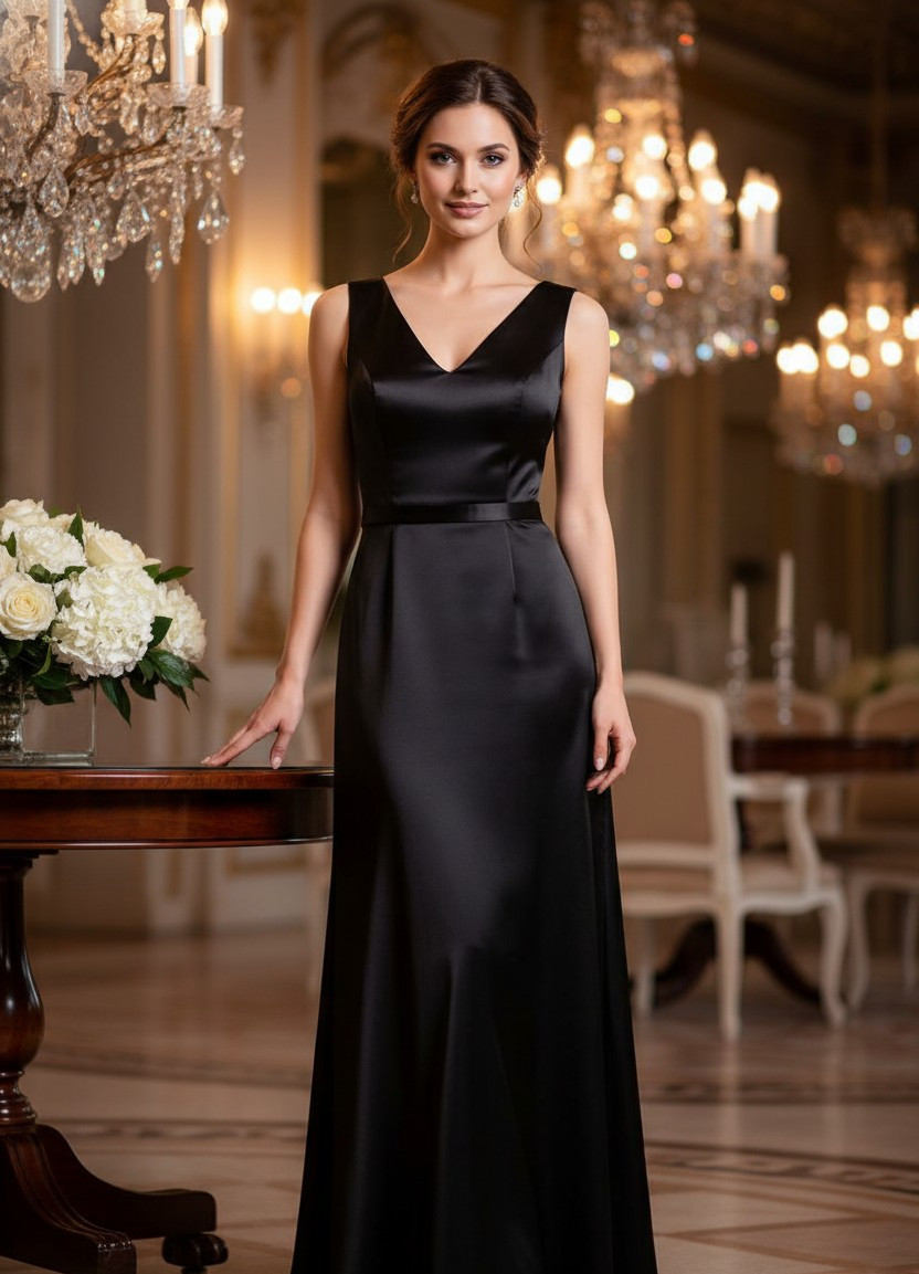 Midnight Glamour — Black Tie Gala (Female)