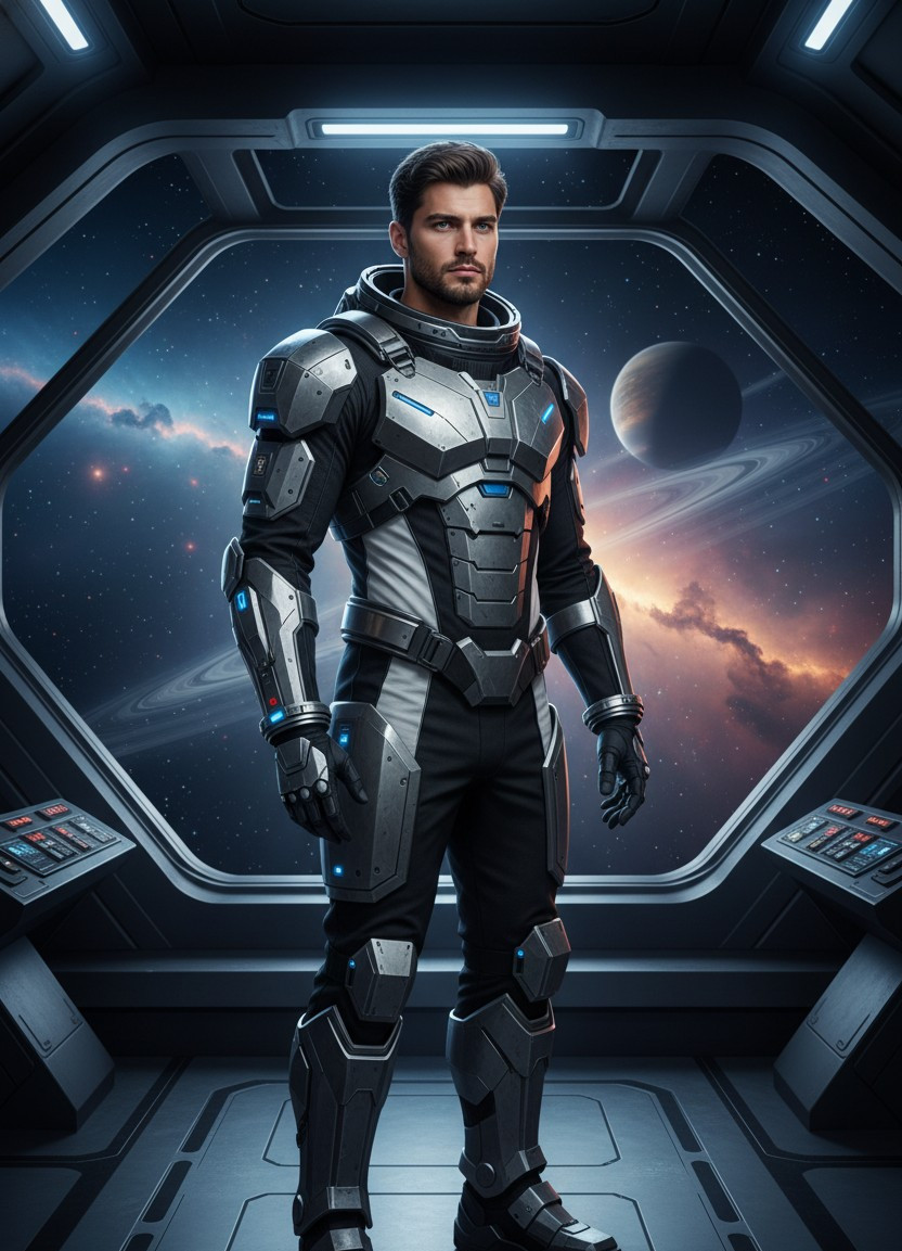 Iconic Cinema — Sci-Fi Space Commander (Male)
