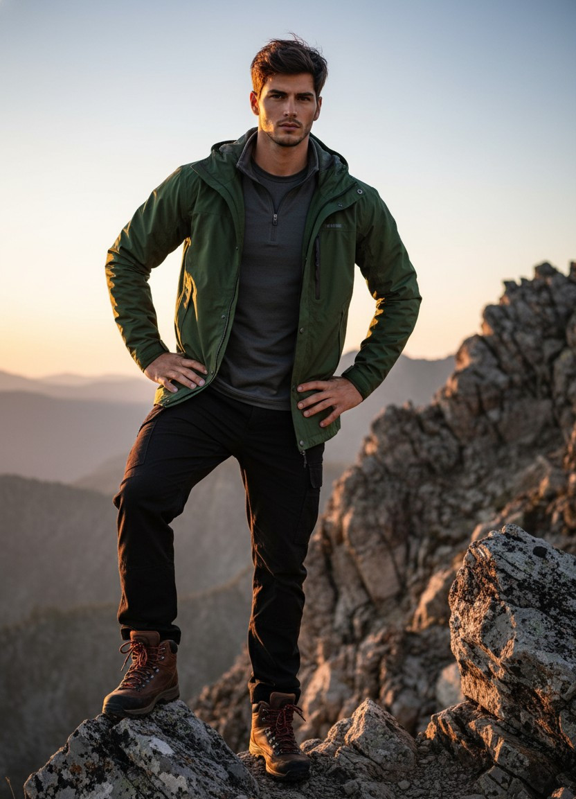 Artistic & Creative — Rock Edge Portrait (Male)