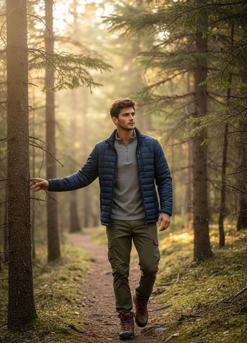 Artistic & Creative — Forest Mountain Portrait (Male)