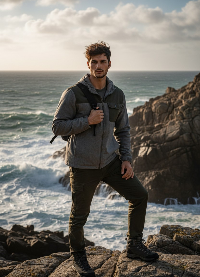 Sea Portraits — Rocky Coast Portrait (Male)
