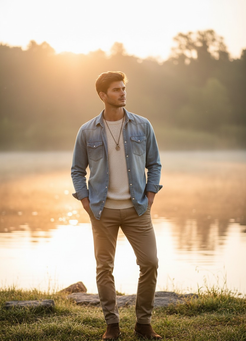 Soft Dreamy Natural Light — Lakeside Sanity (Male)