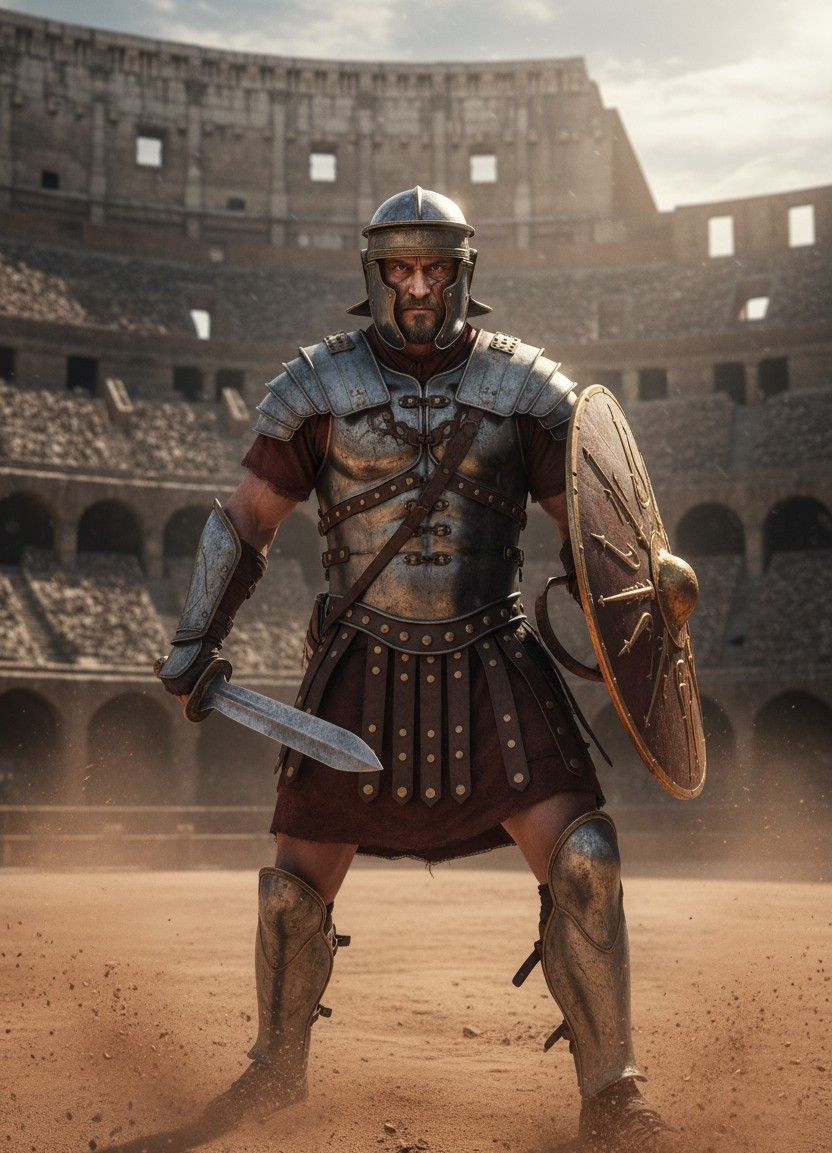 Legendary Warriors of the World — Roman Gladiator (Male)