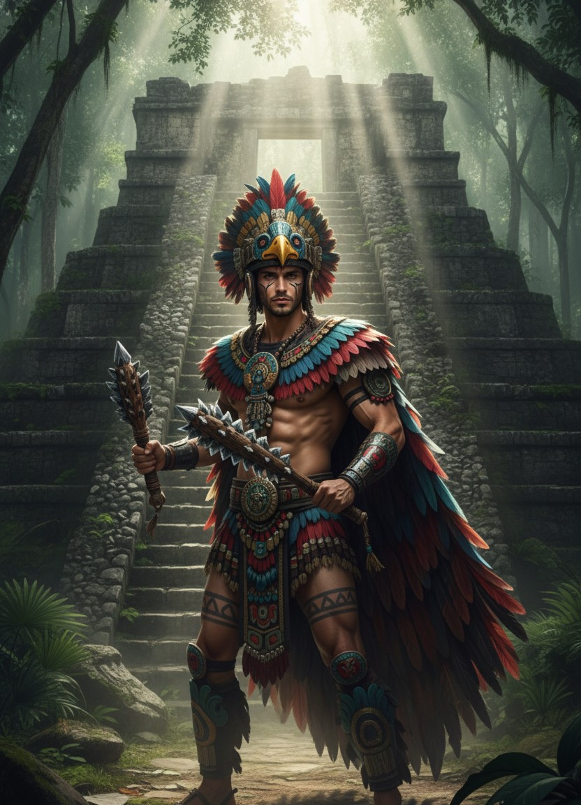 Legendary Warriors of the World — Aztec Eagle Warrior(Ancient Mexico) (Male)