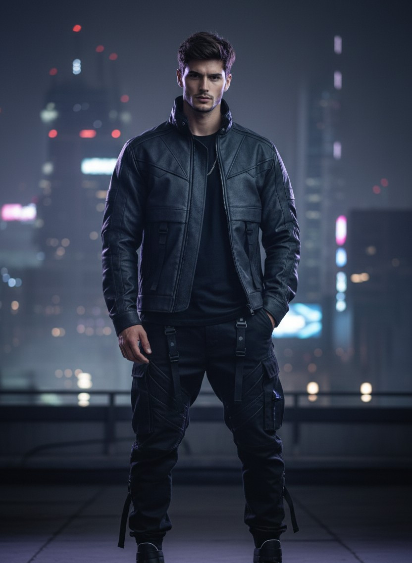 Fashion & Lifestyle — Techwear Street Style (Male)