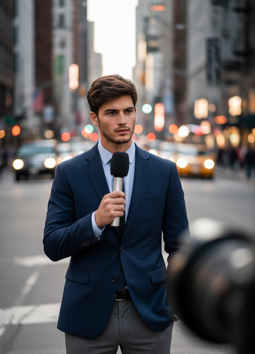 Elite Professions — Journalist / Reporter (Male)