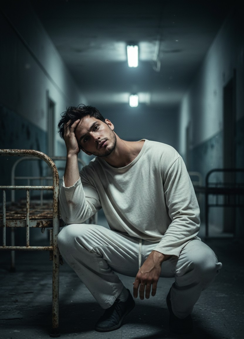Horror Category — Haunted Asylum Patient (Male)