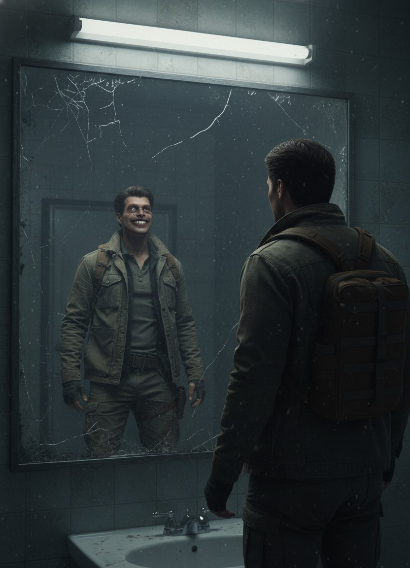 Horror Category — Mirror Doppelgänger (Male)