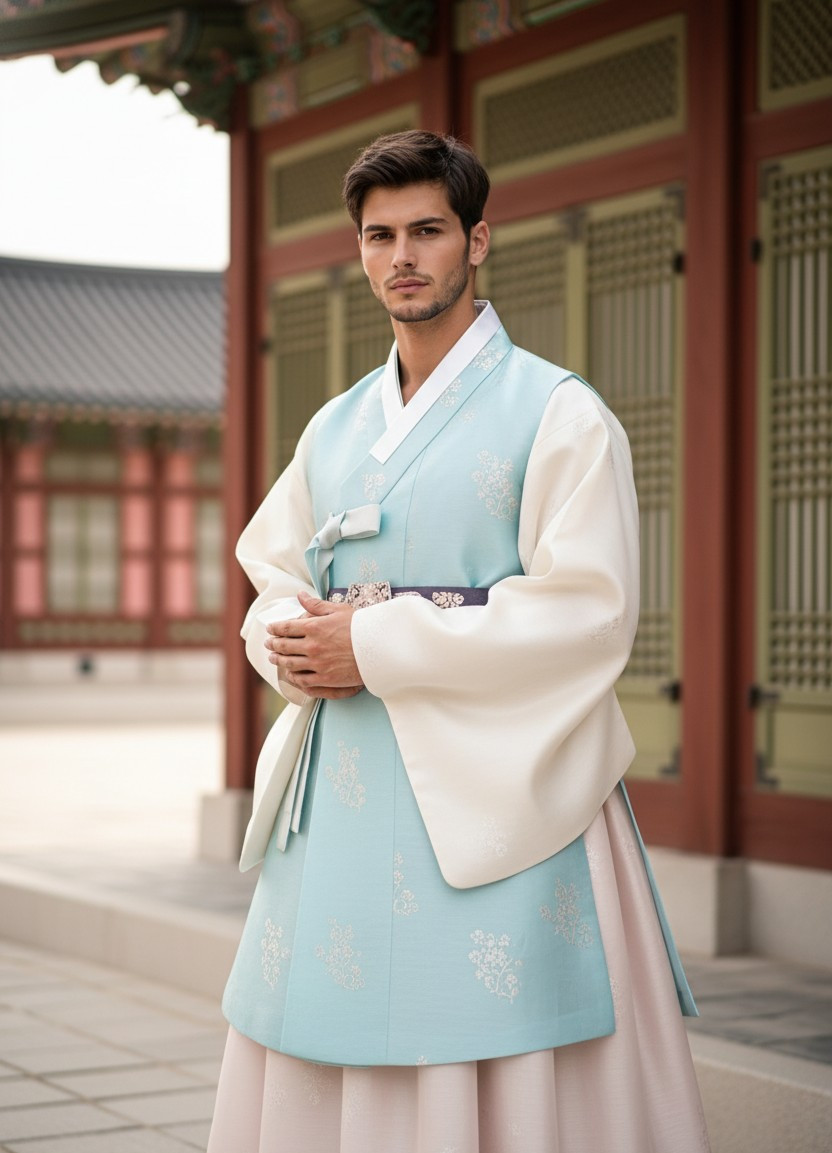 Worldwide Festival & Cultural Looks — Korean Hanbok Celebration (Male)