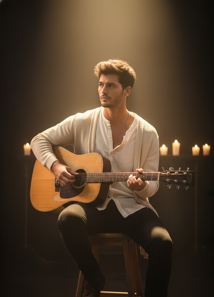 Rockstar & Music Icon — Acoustic Soul Performer (Male)