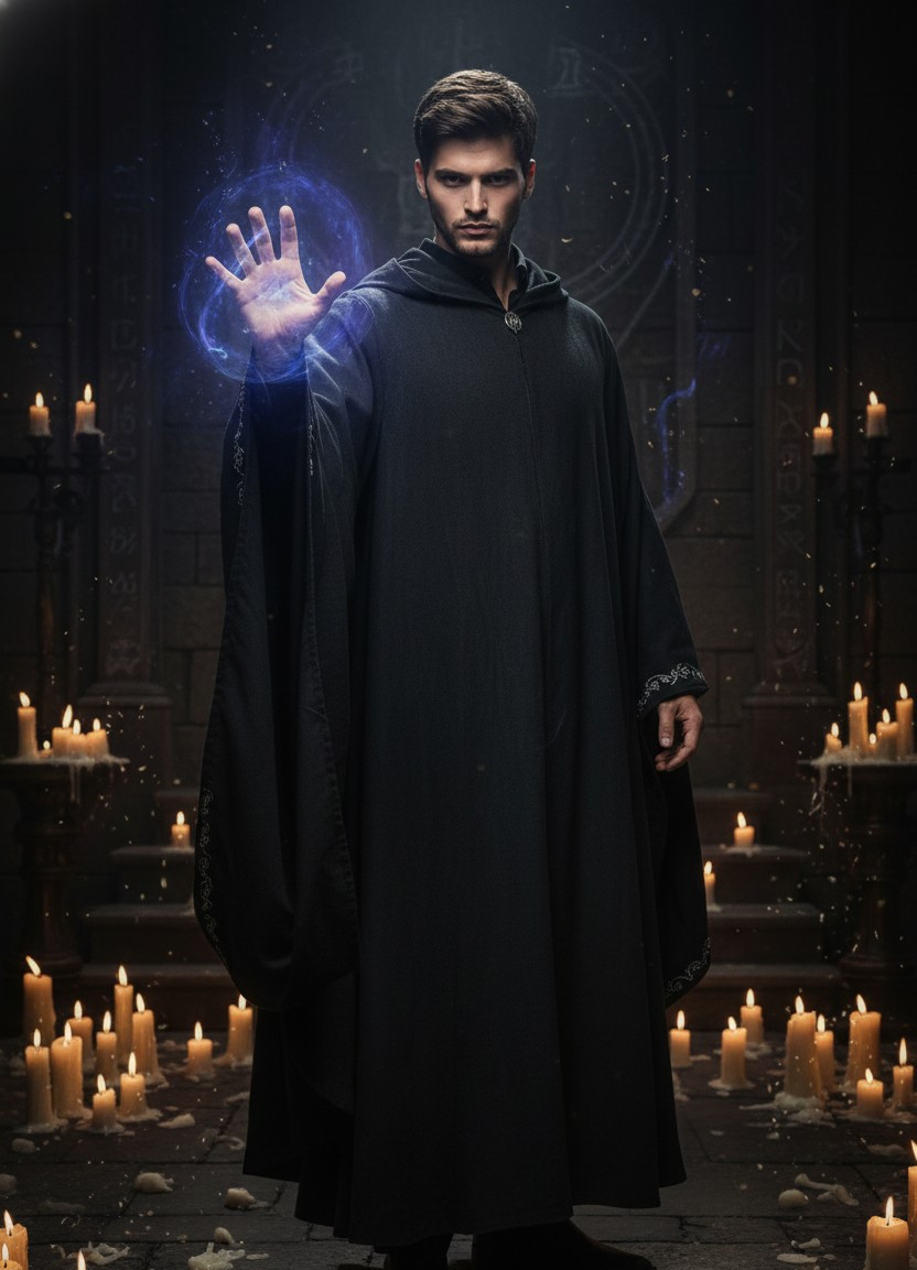 Gothic Elegance — Gothic Witchcraft Style (Male)