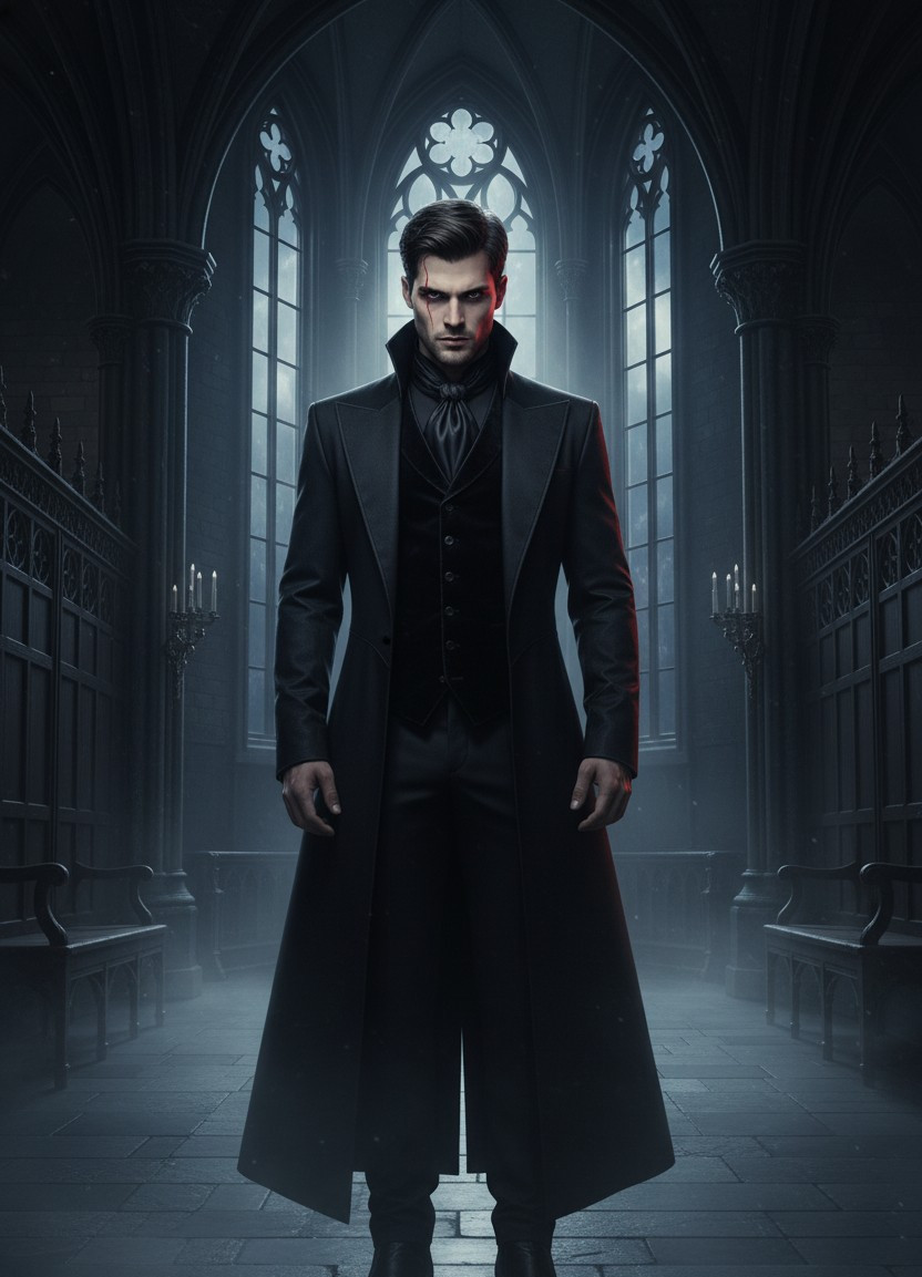 Gothic Elegance — Gothic Vampire Aesthetic (Male)