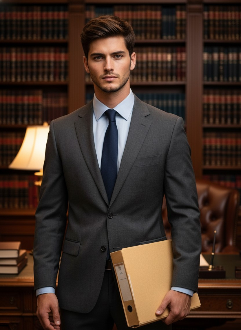 Professional & Career — Lawyer Professional Look (Male)