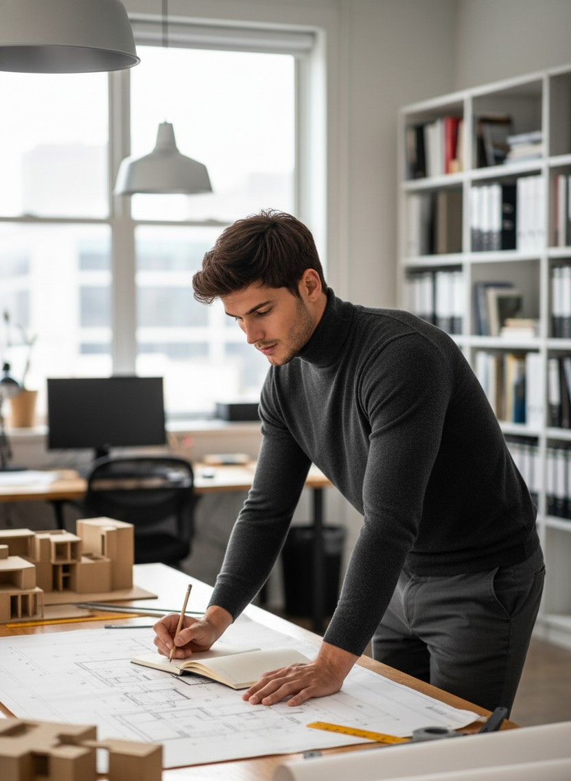 Professional & Career — Architect Creative Look (Male)