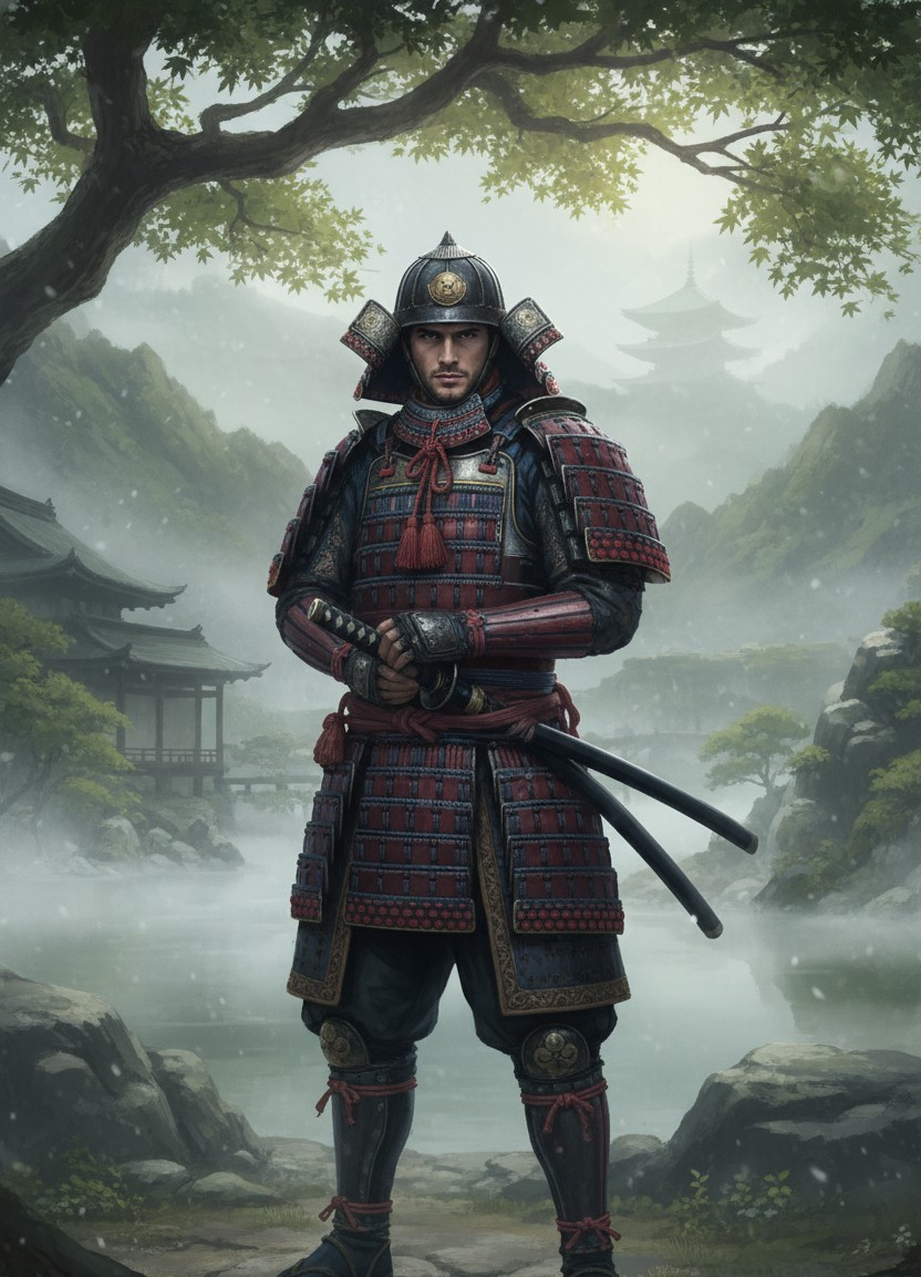 Time Travel Eras — Samurai Feudal Japan (Male)