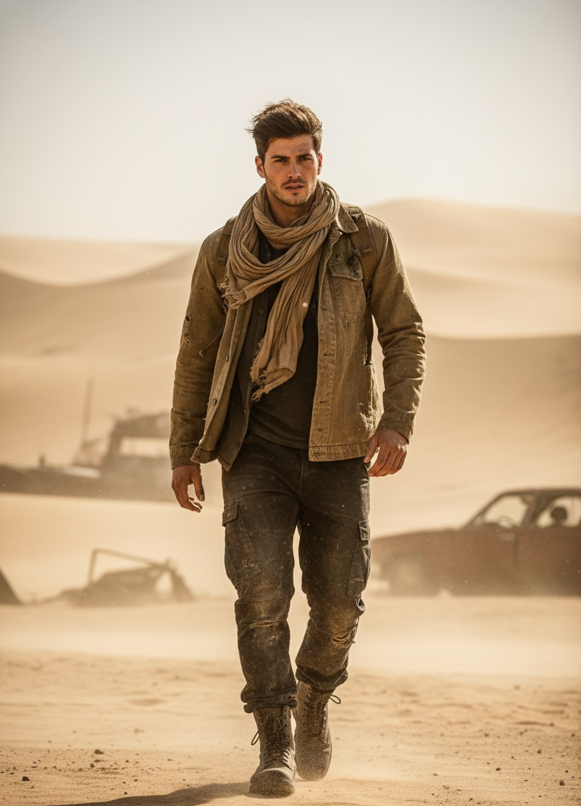 Apocalypse & Survival — Desert Wasteland Drifter (Male)