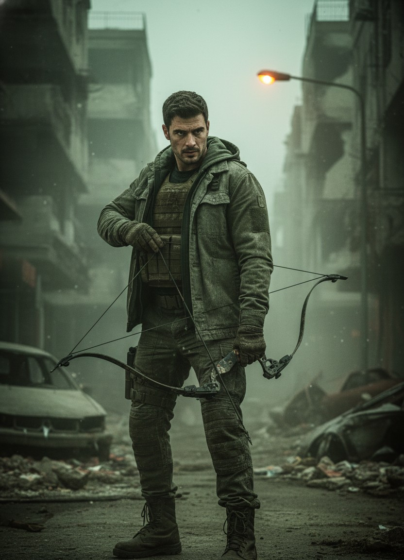 Apocalypse & Survival — Zombie Outbreak Survivor (Male)