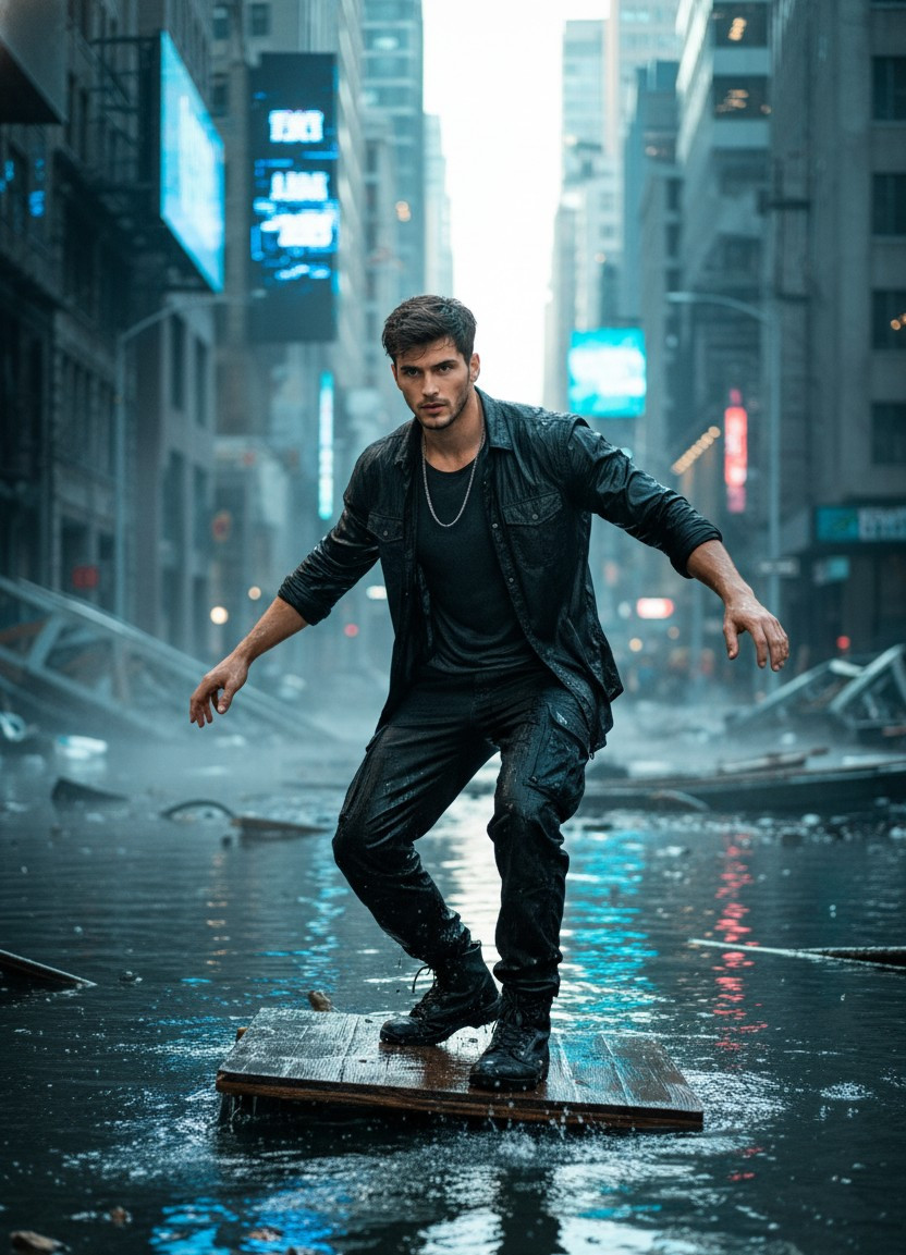 Apocalypse & Survival — Flooded World Survivor (Male)