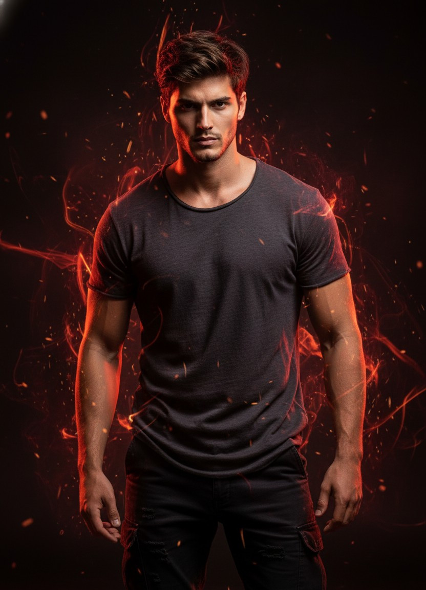 Mind & Emotion Portraits — Rage Explosion (Male)