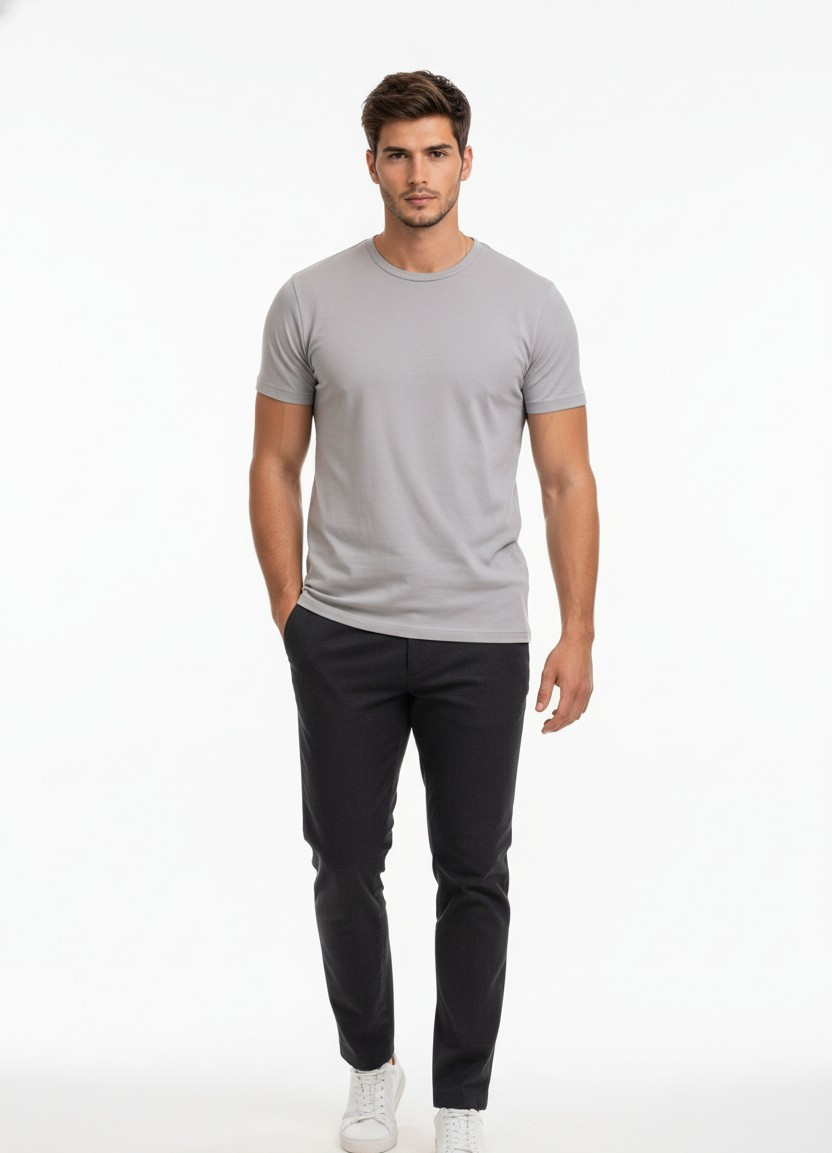 Professional Studio Mastershots — White Minimal Studio (Male)