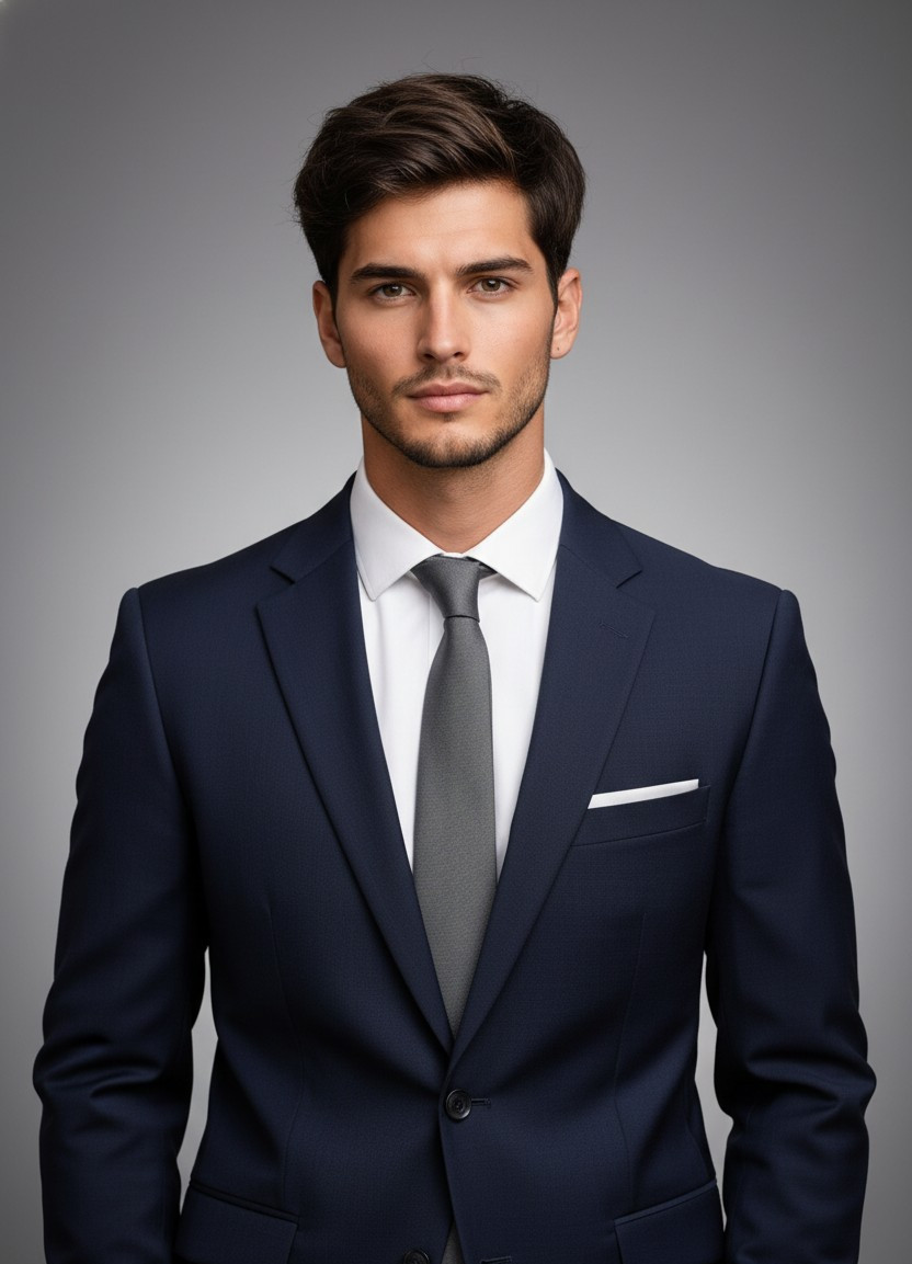 Professional Studio Mastershots — Corporate Headshot (Male)