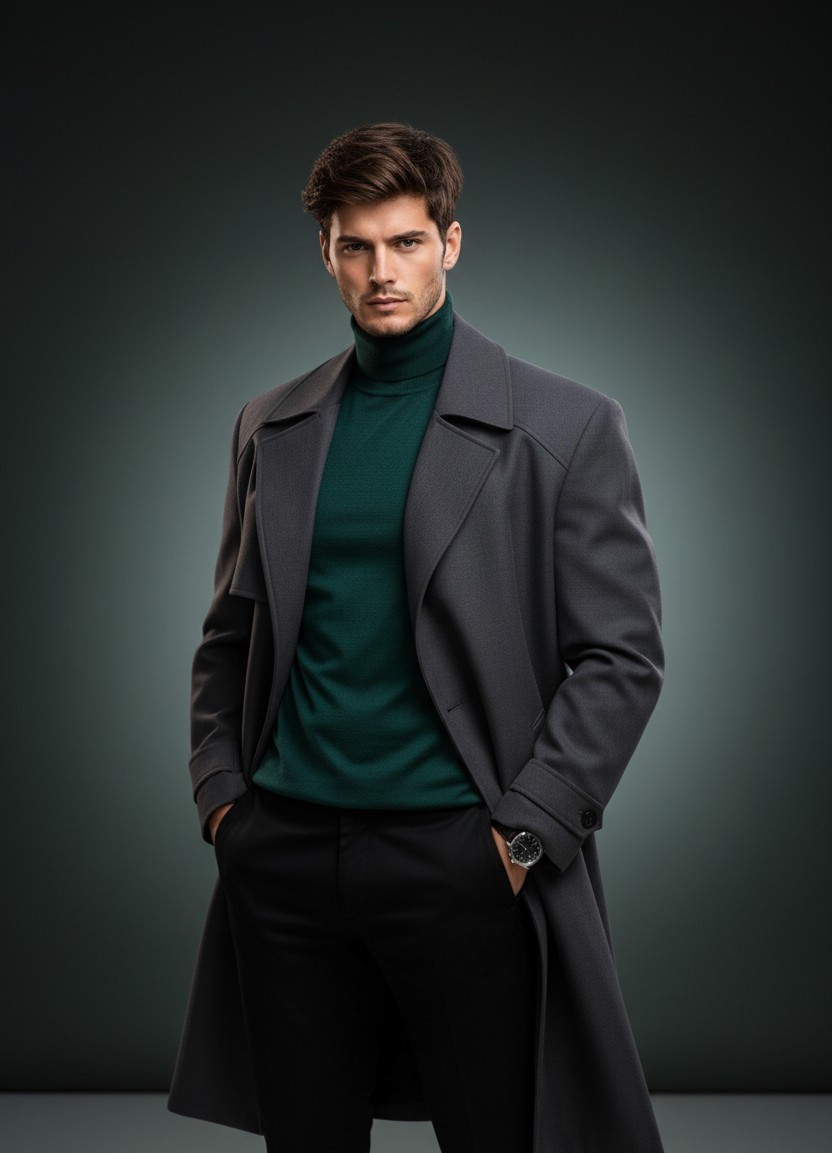 Professional Studio Mastershots — Magazine Cover Look (Male)