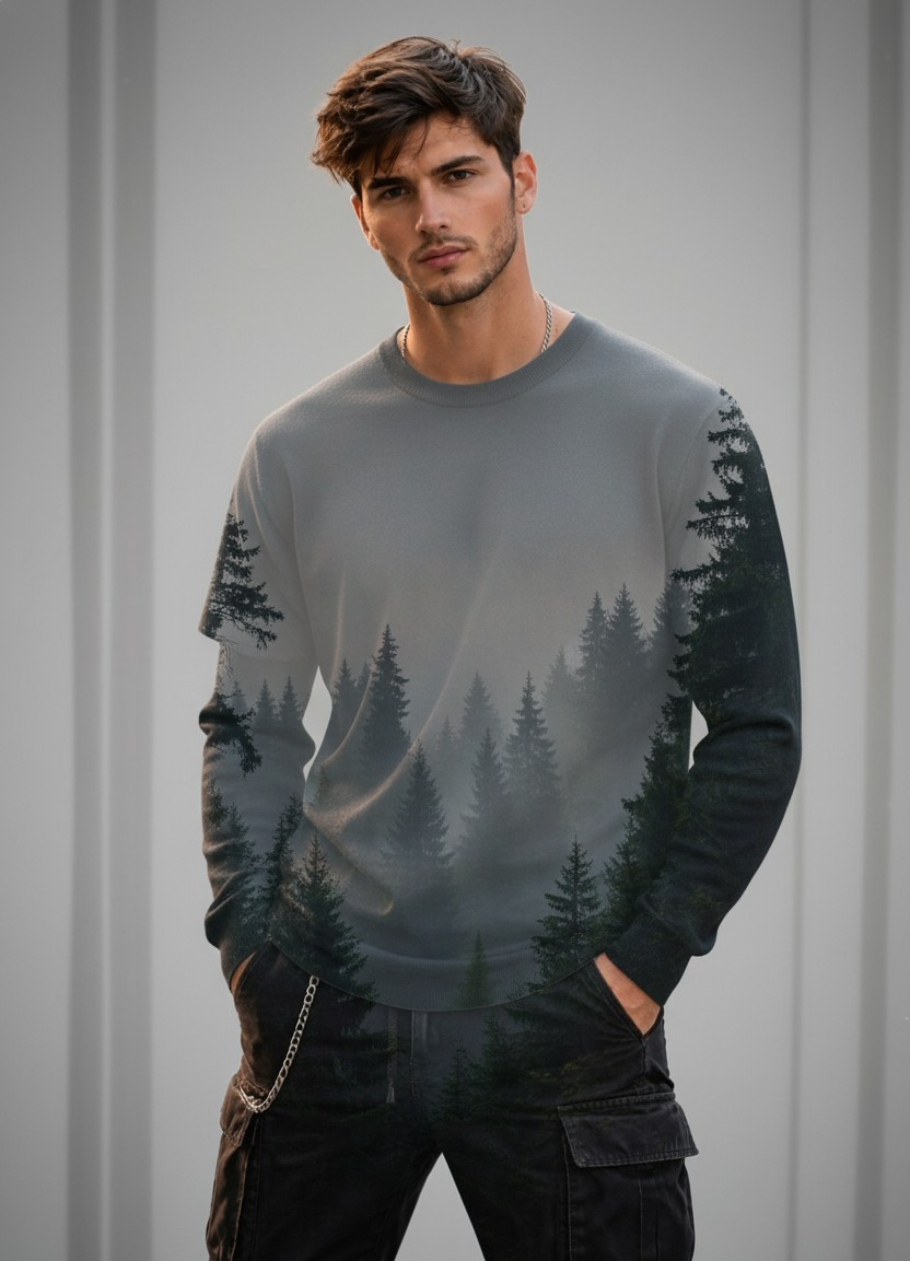 Experimental & Artistic Portraits — Double Exposure (Male)