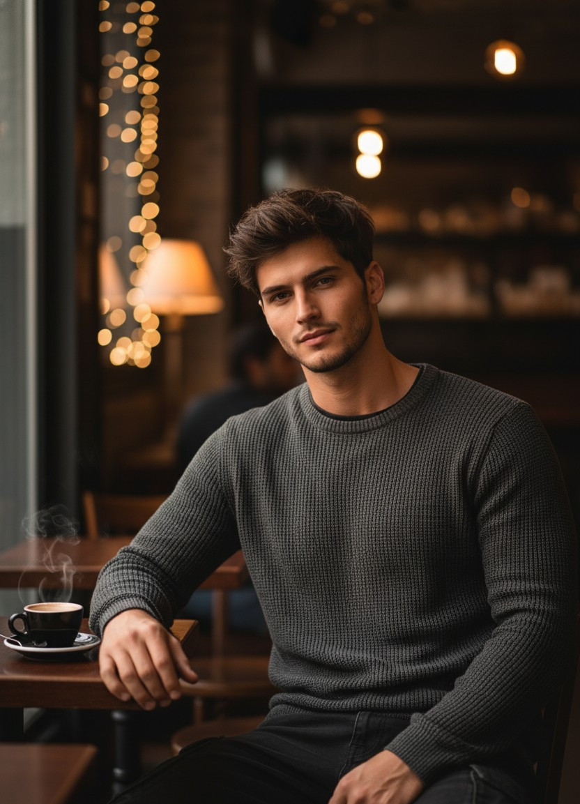 Nightlife Identity — Late Night Café (Male)