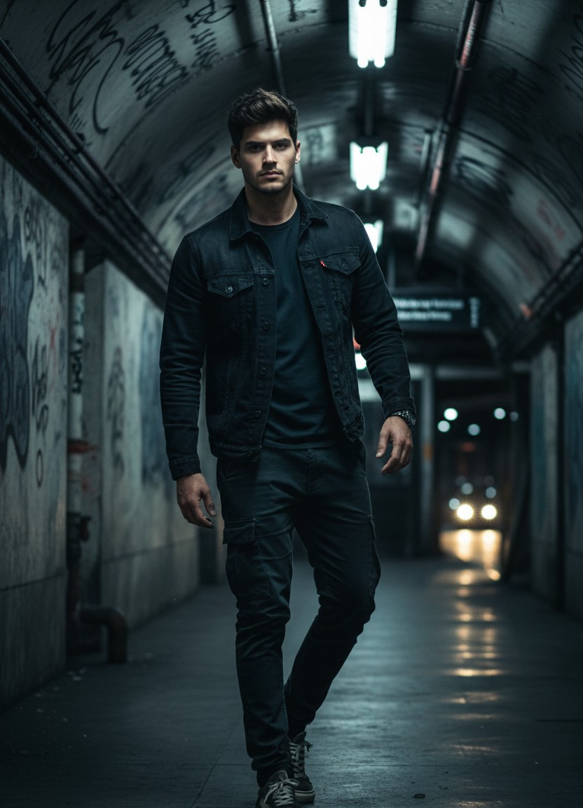 Nightlife Identity — Underground Scene (Male)