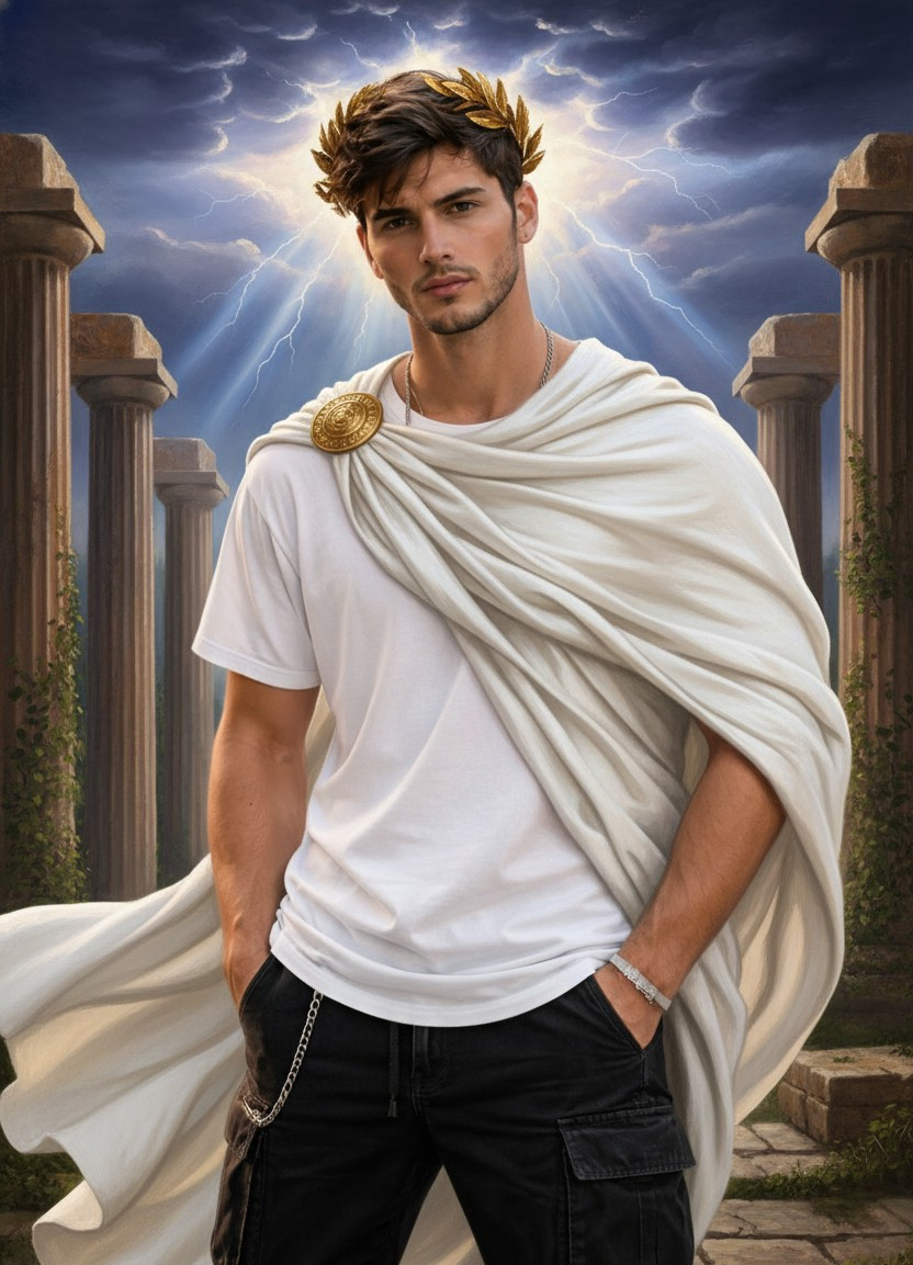 Mythology 2 — Greek God Portrait (Male)