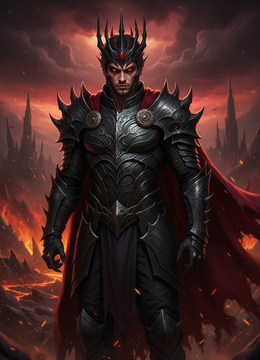 Mythology 2 — Dark Mythological Demon King (Male)