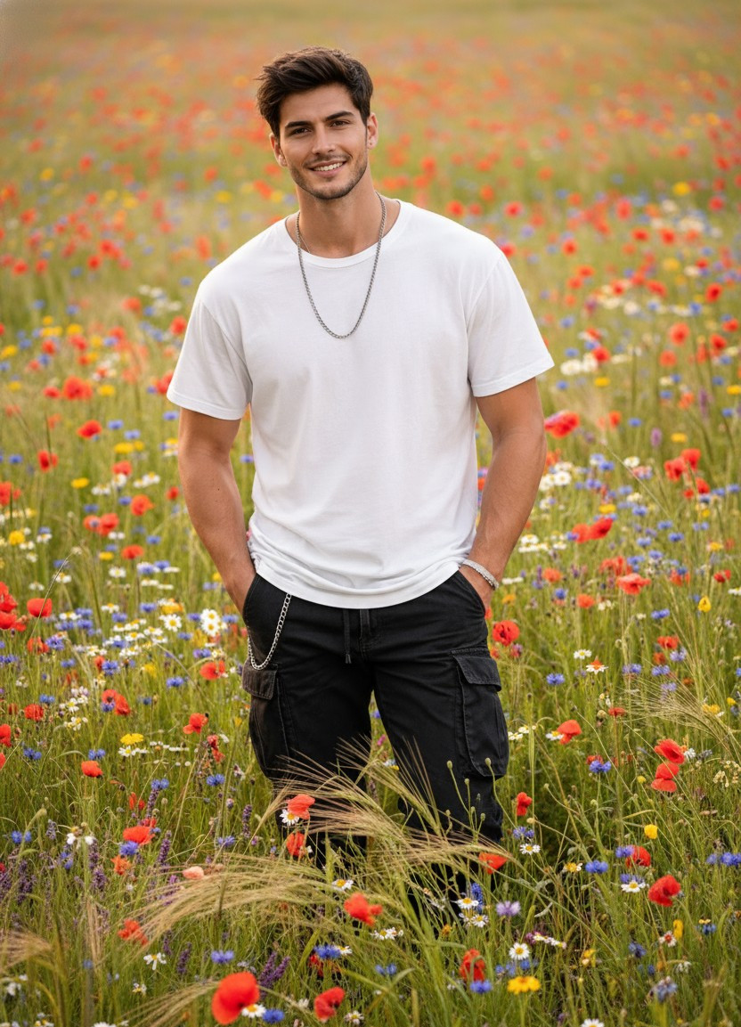 Grassland — Wildflower Meadow Journey (Male)