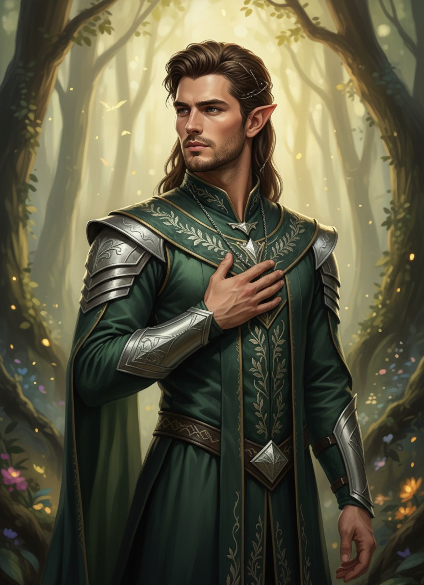 Fantasy & Mythology — Elf Prince (Male)
