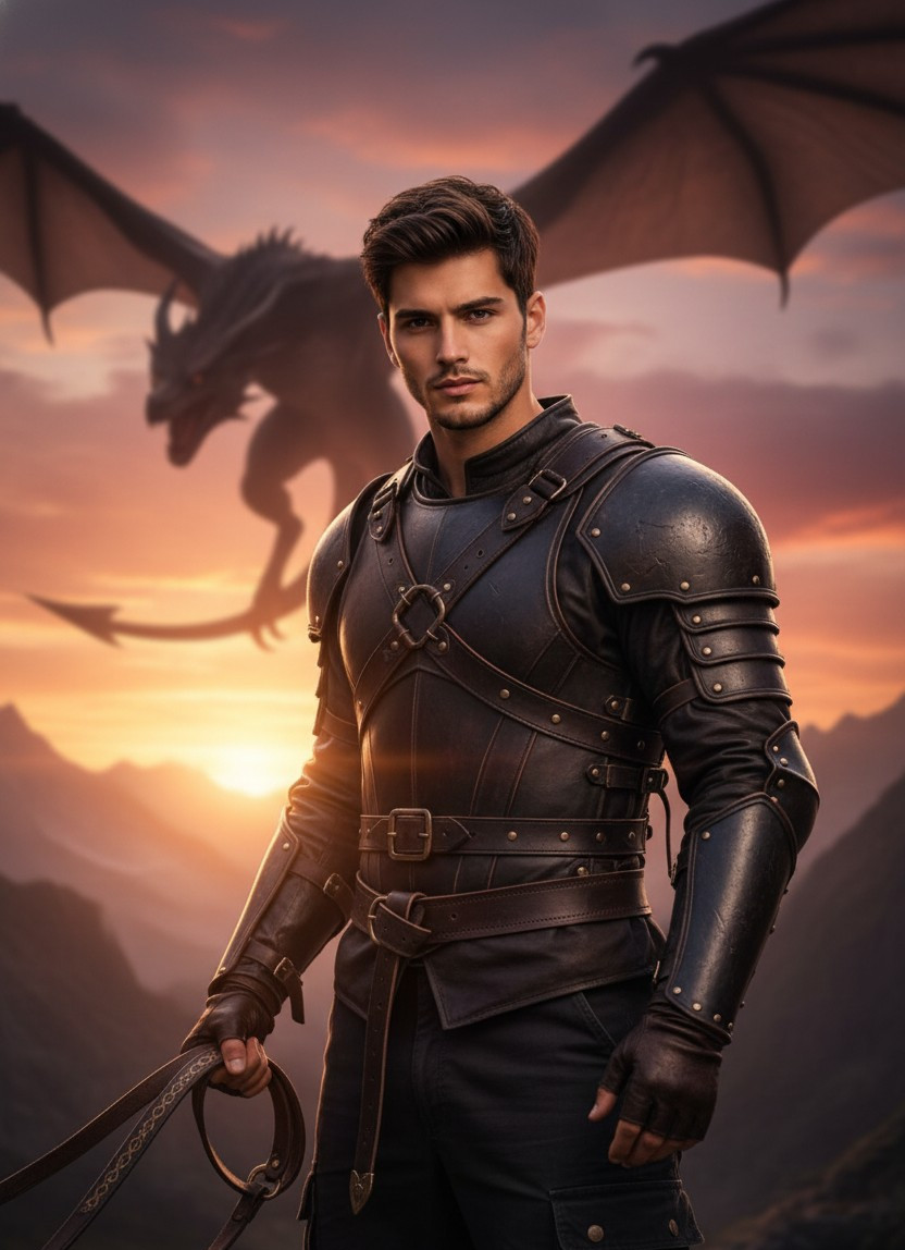 Fantasy & Mythology — Dragon Rider (Male)