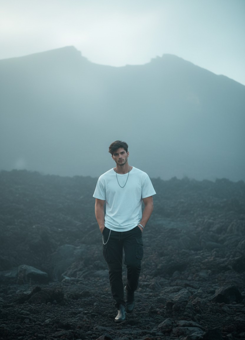 Volcanic Land — Misty Volcanic Highlands (Male)