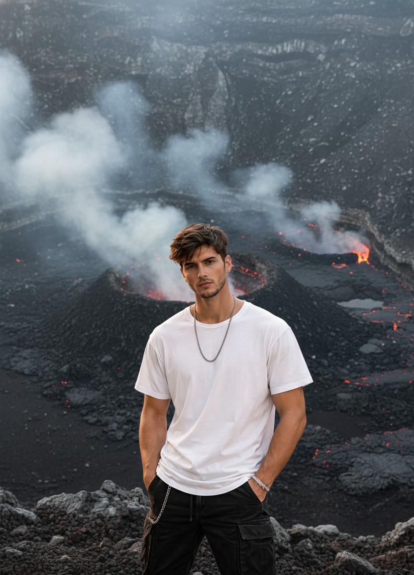 Volcanic Land — Crater Edge Adventure (Male)