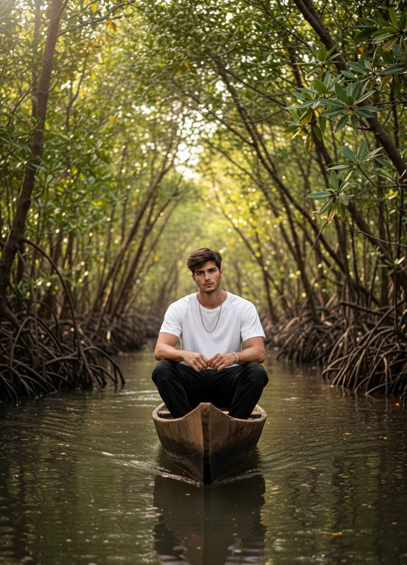 Mangrove Adventure — Boat Through Mangrove Channels (Male)