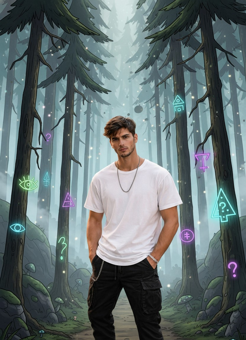 Gravity Falls — Mystery Forest Exploration (Male)