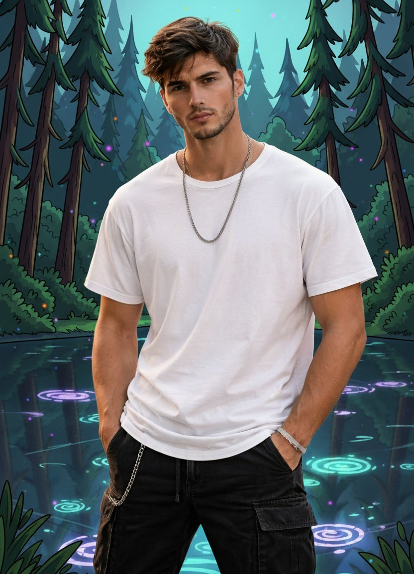 Gravity Falls — Lake with Hidden Secrets (Male)