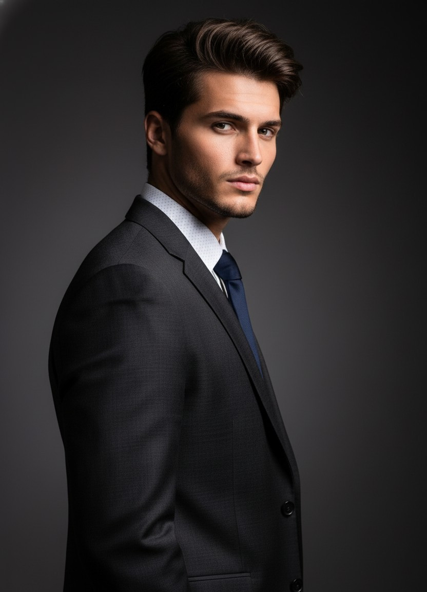 AI Headshot Pro — Locker Room Style (Male)